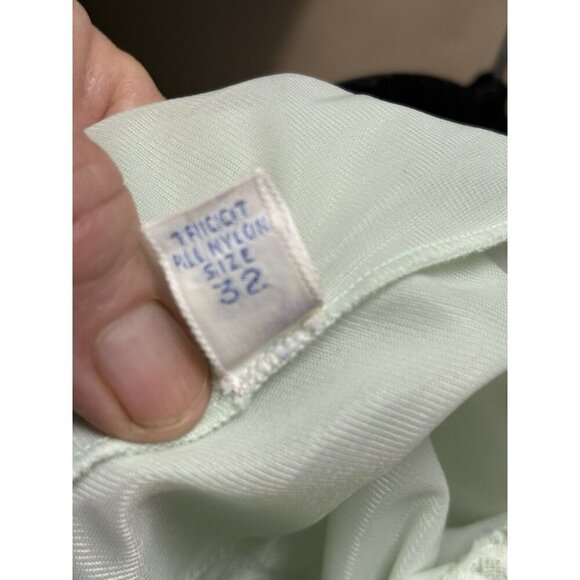 Vintage Vanity Fair Nightgown Mint Green - Picture 6 of 6